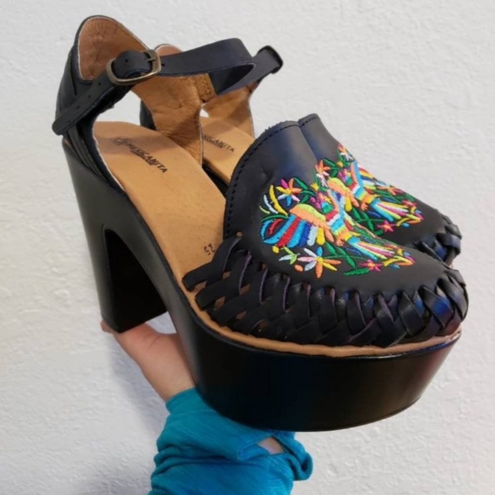 Black heels
